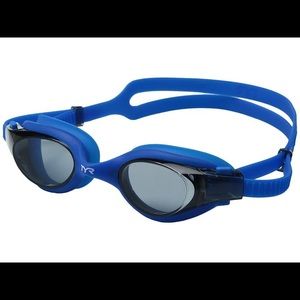 COPY - TYR Vesi Smoke Blue Swim Goggles